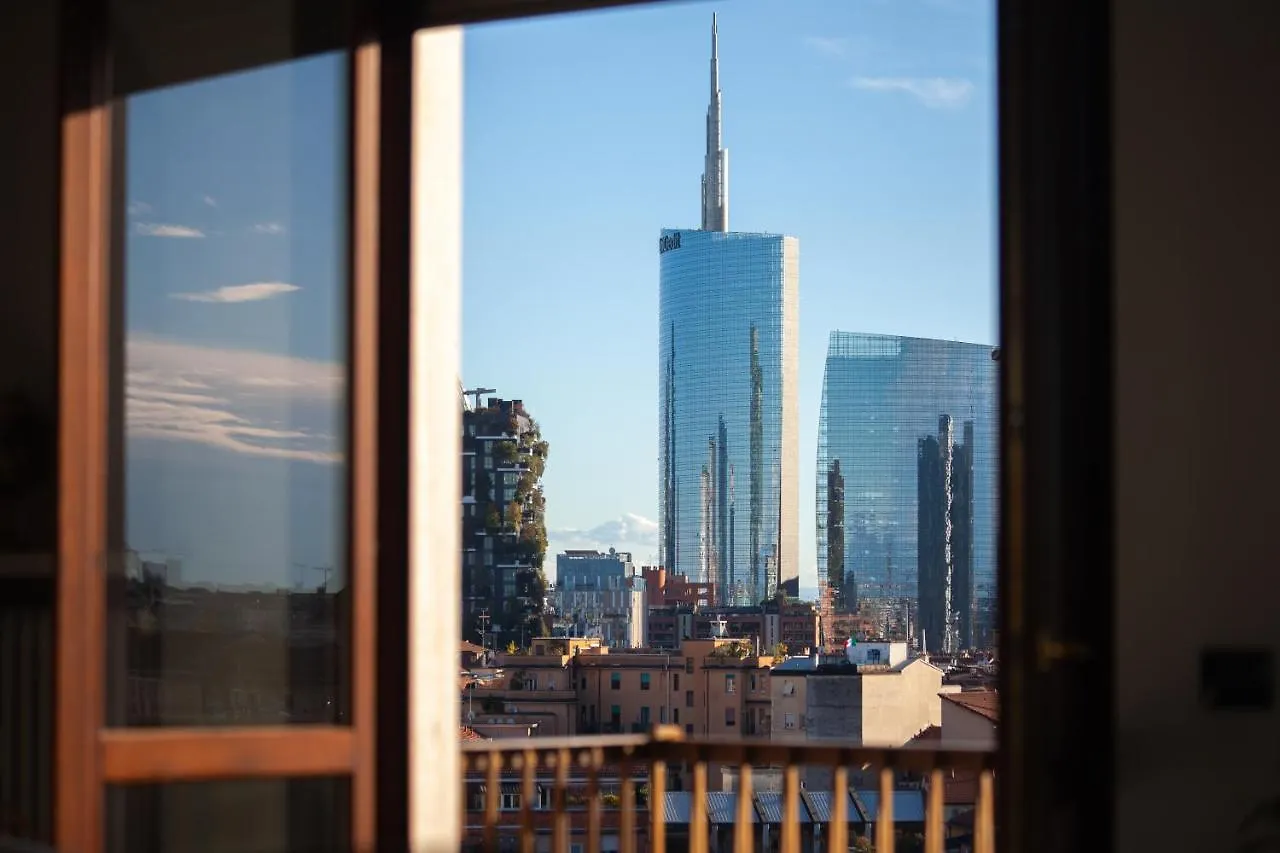 Stelvio Rooftop - Penthouse Skyline With Terrace And Jacuzzi Mediolan