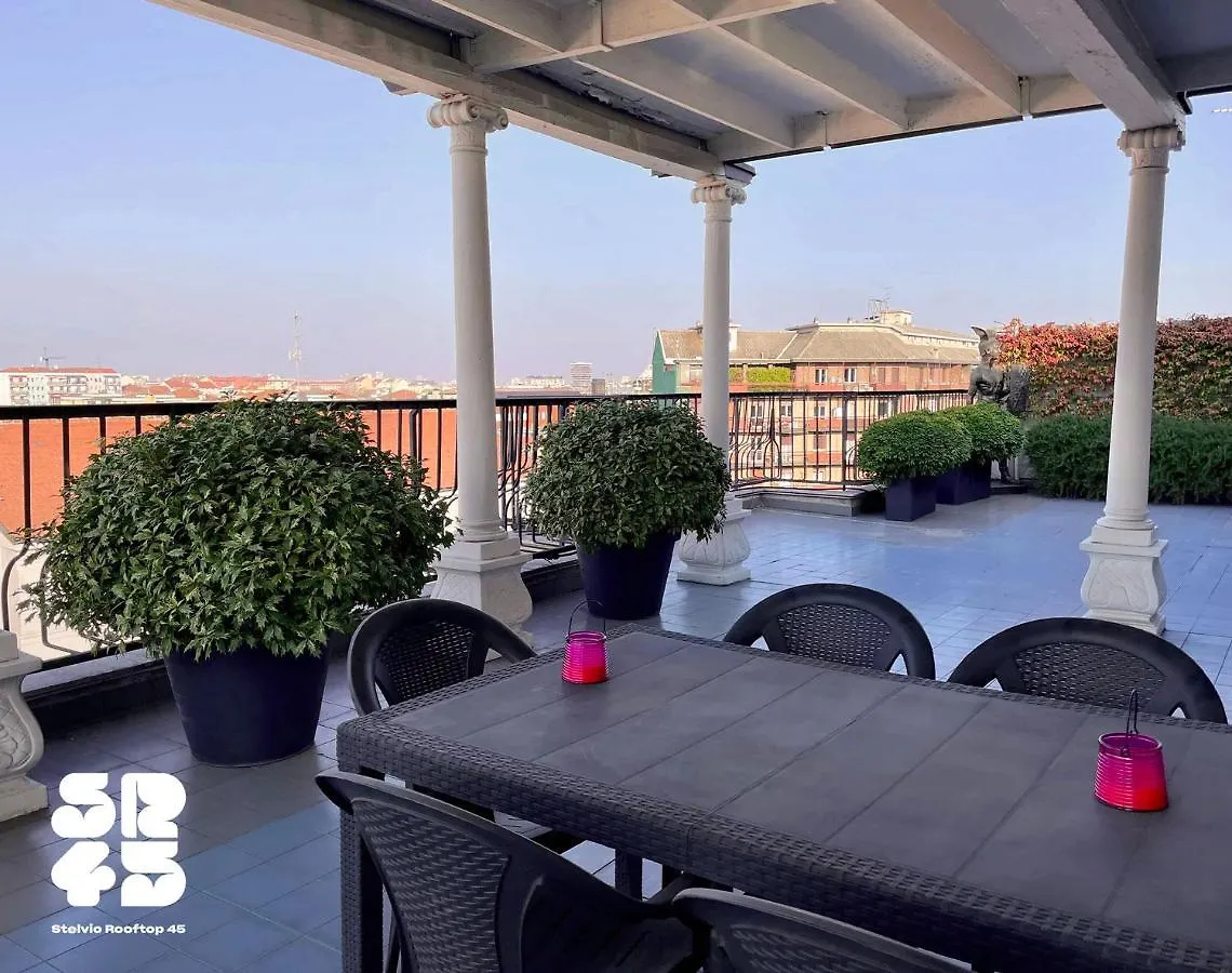 Stelvio Rooftop - Penthouse Skyline With Terrace And Jacuzzi Milano 0*,